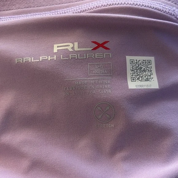 RLX Ralph Lauren lavender golf skirt with pockets Size Large